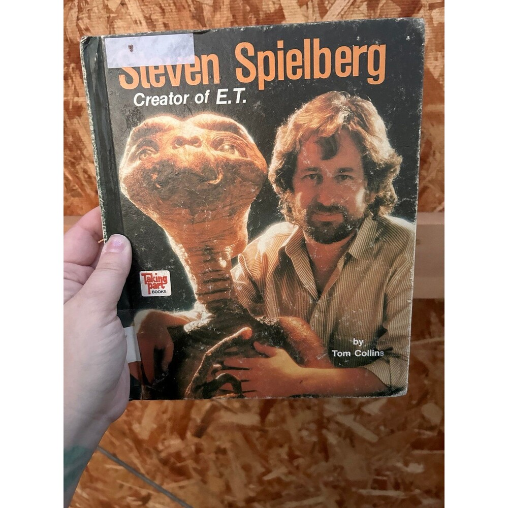 Steven Spielberg Creator of E.T. Vintage Taking Part Books Hardcover 1980s - Picture 2 of 6